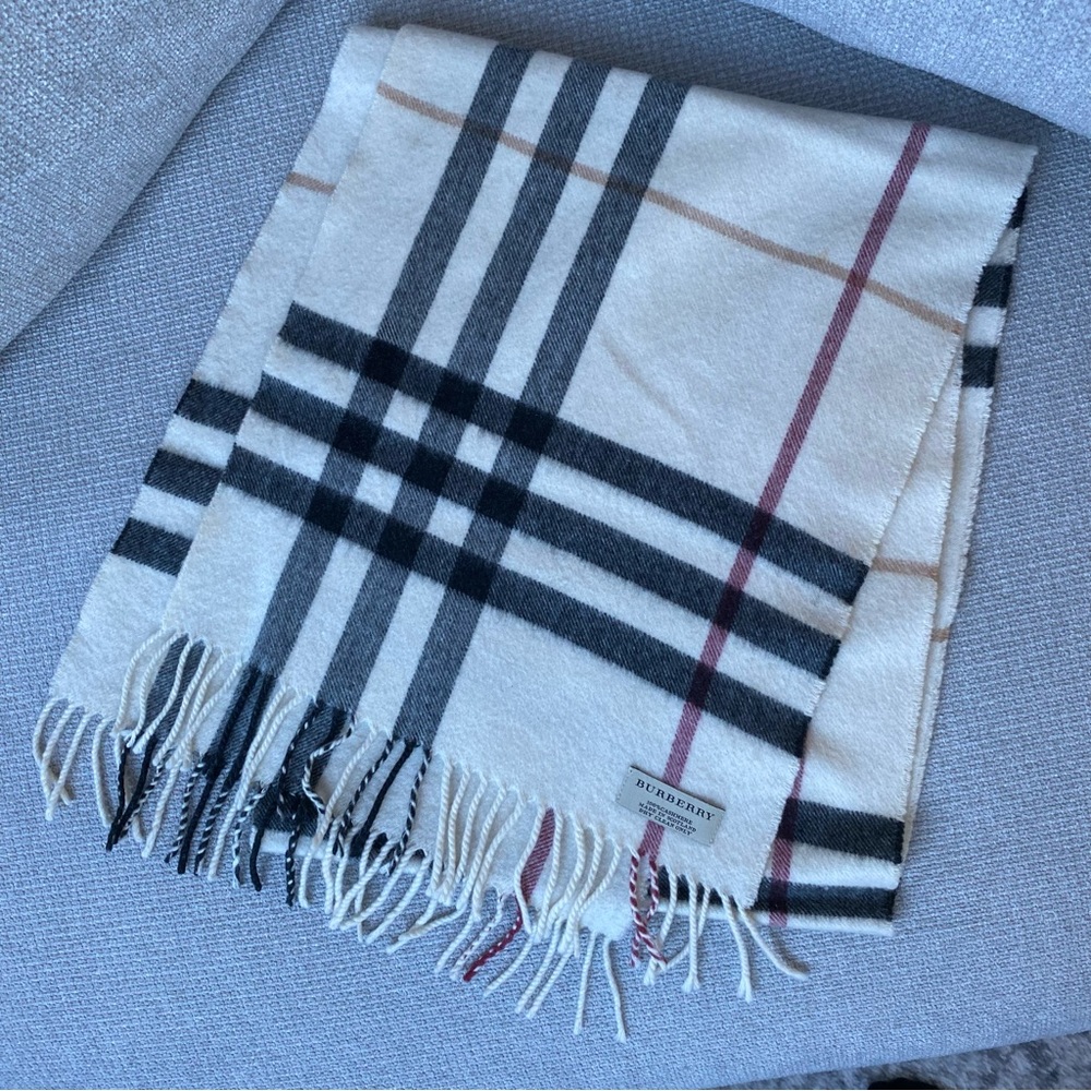 Cashmere Burberry Scarf